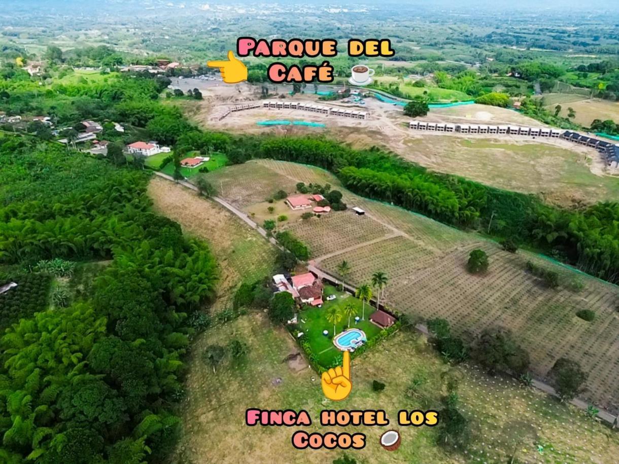 Finca Hotel Los Cocos Montenegro Esterno foto